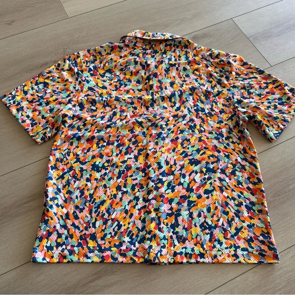 Jordan Nike Essentials Mens Poolside Top Resort Graphic All Over Print Medium - Picture 5 of 6